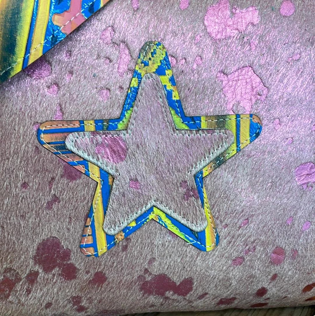022 Oakley - Pink Acid w/ Neon Trip Star Design