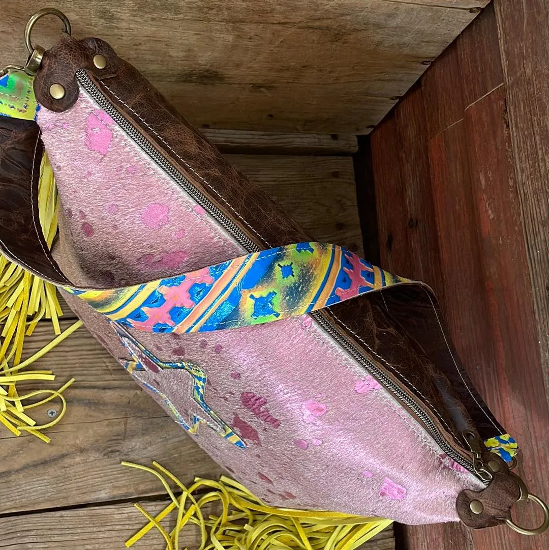 022 Oakley - Pink Acid w/ Neon Trip Star Design