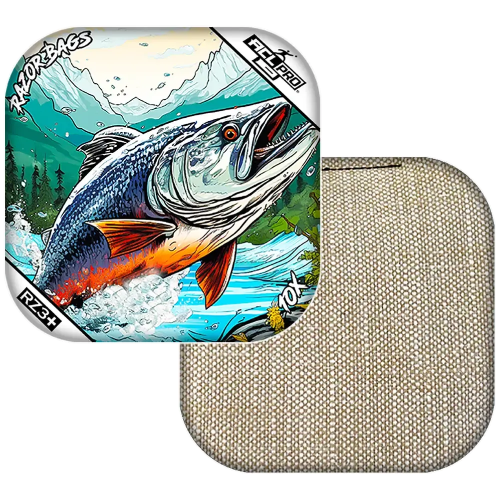 10X | Alaskan Salmon | ACL PRO Razor Cornhole Bags
