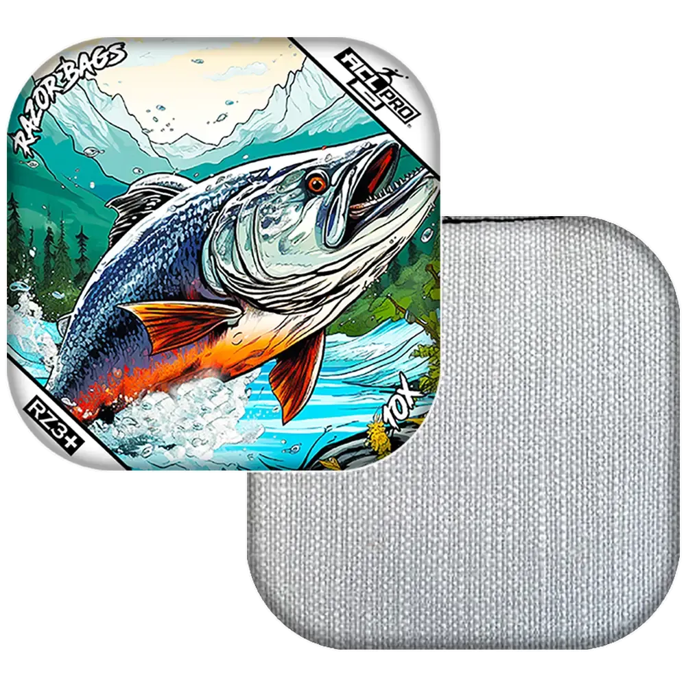 10X | Alaskan Salmon | ACL PRO Razor Cornhole Bags
