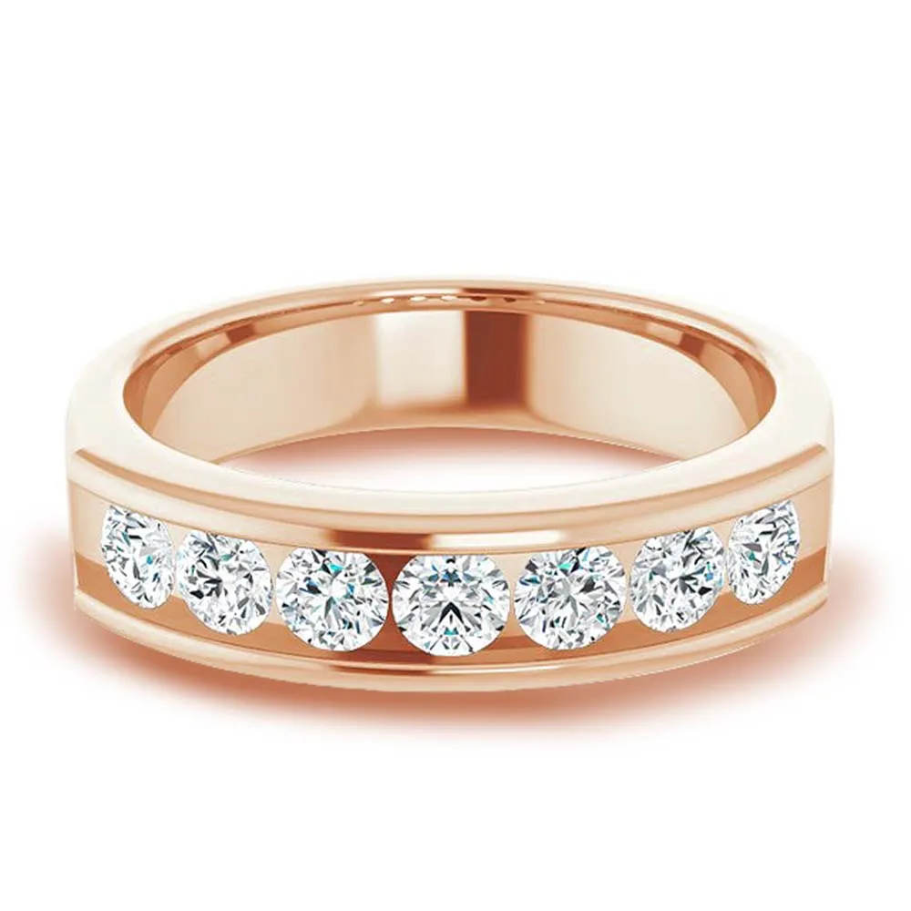 1.20 ctw Round Diamond Men's Ring