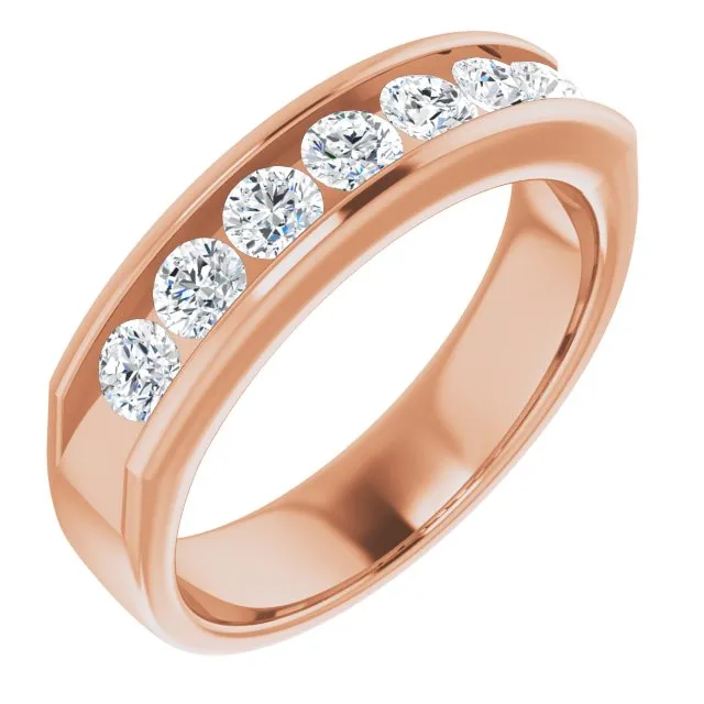 1.20 ctw Round Diamond Men's Ring