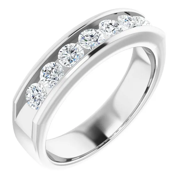 1.20 ctw Round Diamond Men's Ring