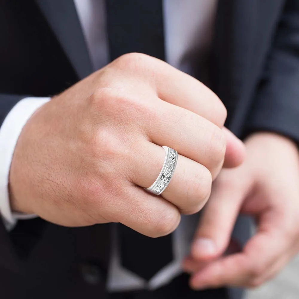 1.20 ctw Round Diamond Men's Ring