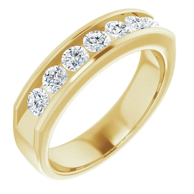 1.20 ctw Round Diamond Men's Ring