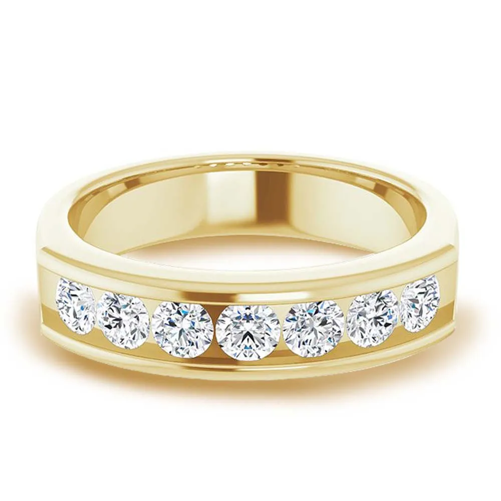1.20 ctw Round Diamond Men's Ring