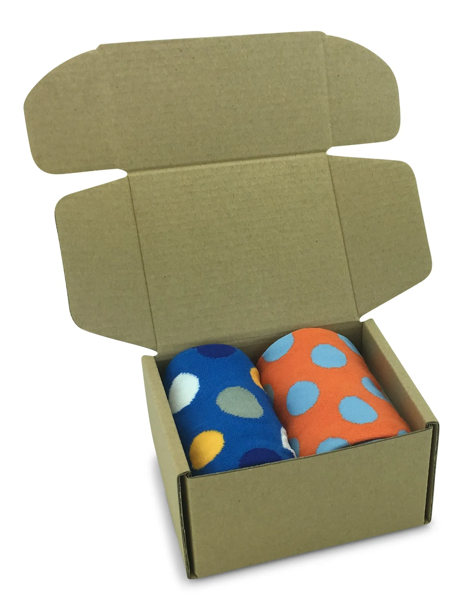 2 Pair Mens Funky Fun Colorful Cotton Socks-Hipster Power Socks-Theme Socks
