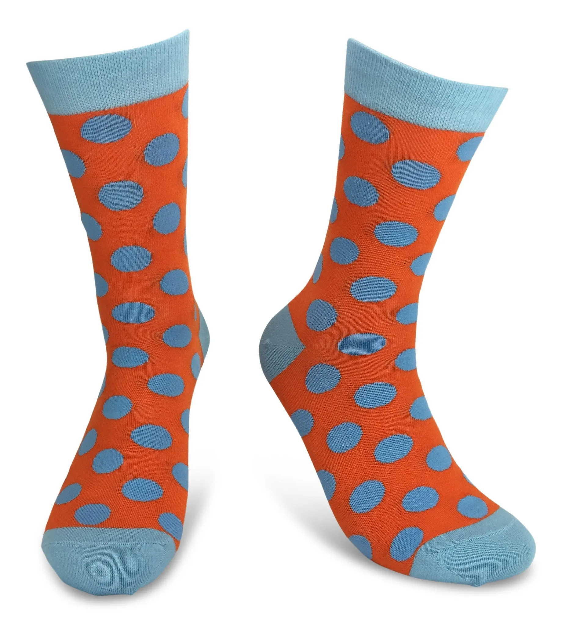 2 Pair Mens Funky Fun Colorful Cotton Socks-Hipster Power Socks-Theme Socks