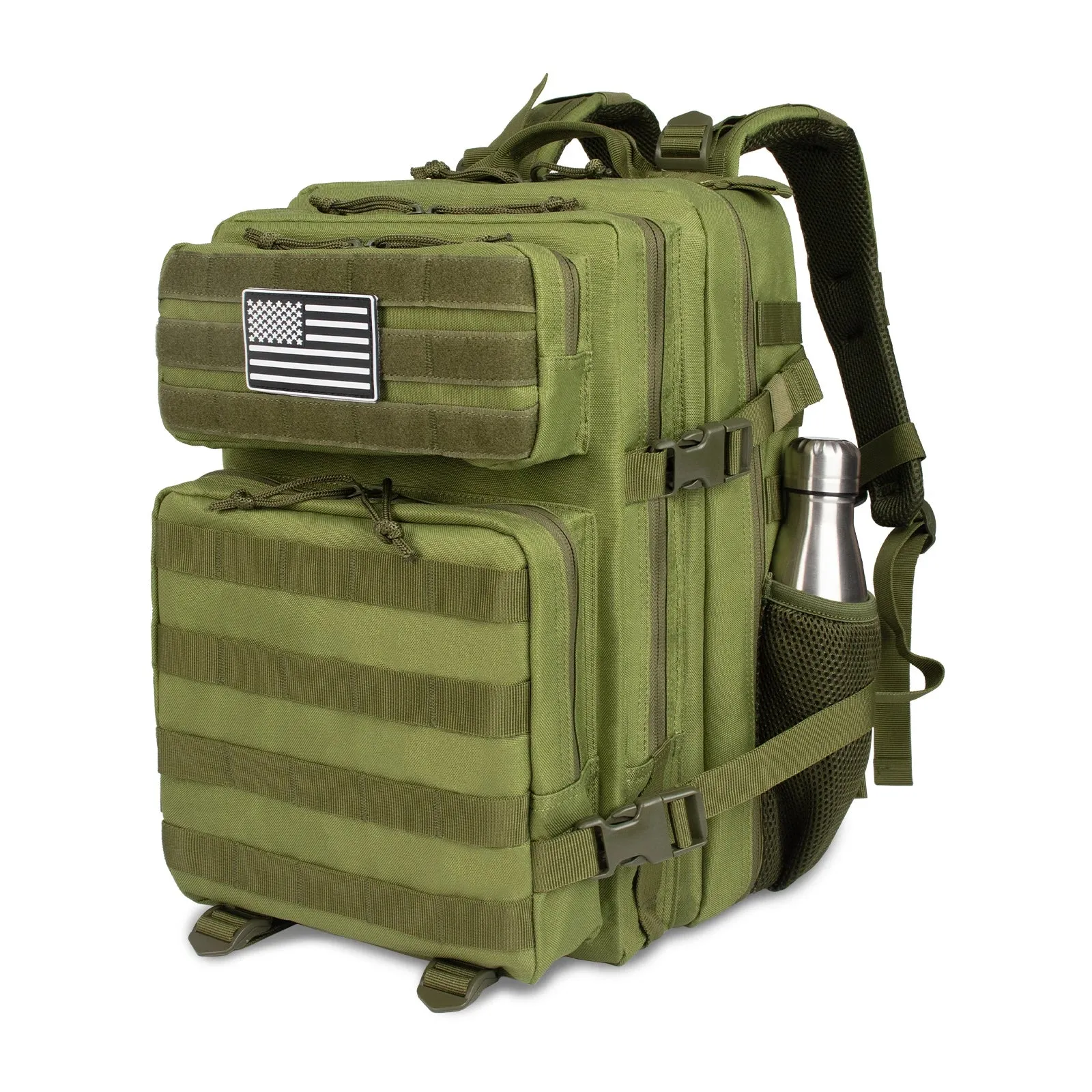 35L Hunting Rucksack Tactical Pack Backpack Waterproof Bug Out Bag Small Outdoor Hiking Camping Tactical Backpack Men's Travel
