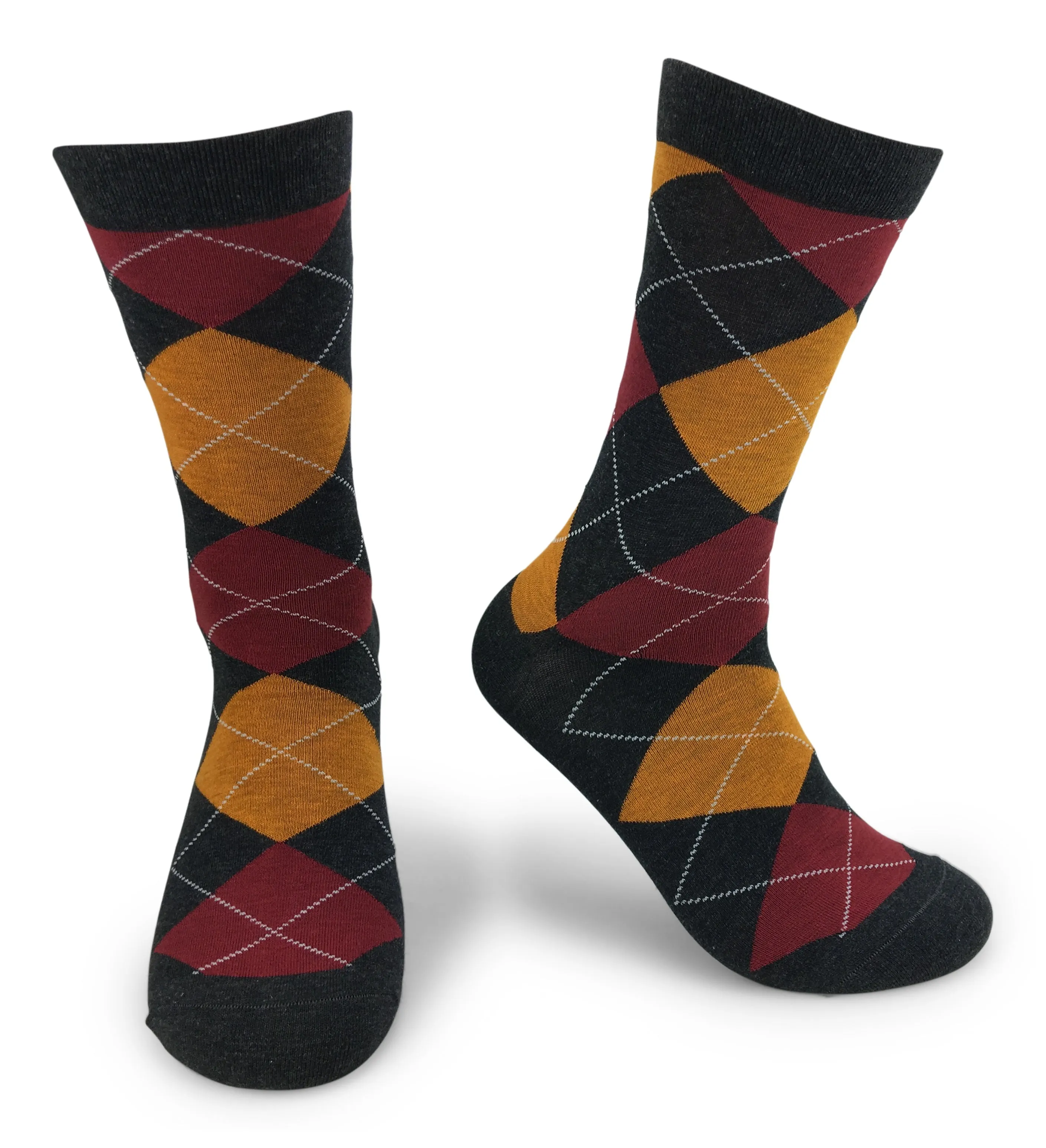 5 Pair Men Matching Fashion Dress Socks Gift Box-Groomsmen Weddings Party Socks