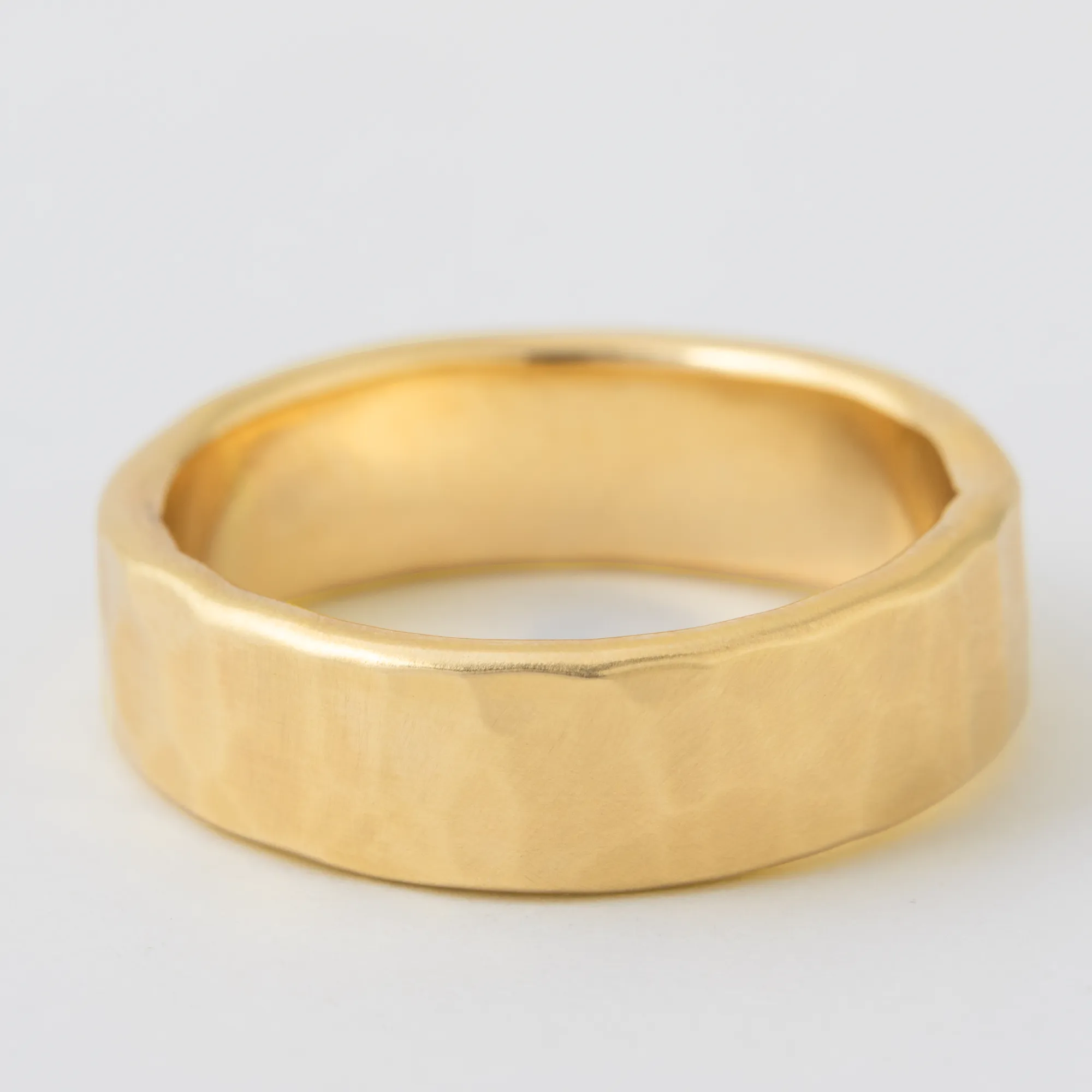 6mm Thick Band - 18k Yellow Gold