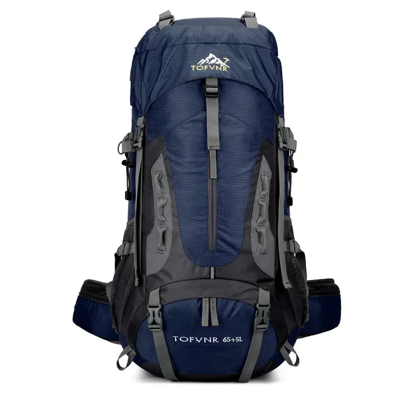 70L Camping Backpack - Men's Travel Bag Climbing Rucksack, Large Hiking Storage Pack for Outdoor Mountaineering