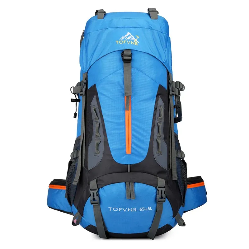 70L Camping Backpack - Men's Travel Bag Climbing Rucksack, Large Hiking Storage Pack for Outdoor Mountaineering
