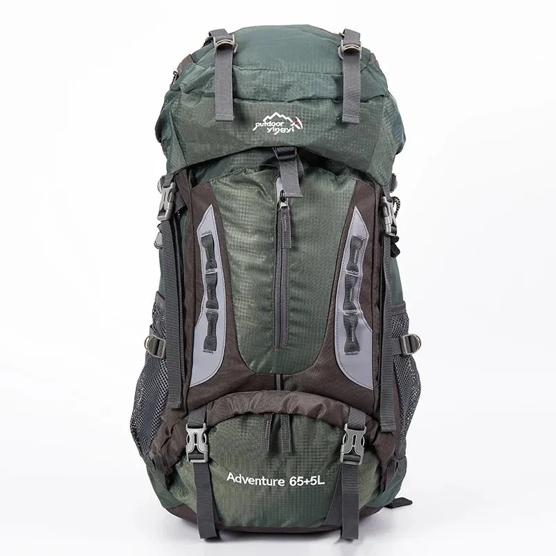 70L Camping Backpack - Men's Travel Bag Climbing Rucksack, Large Hiking Storage Pack for Outdoor Mountaineering