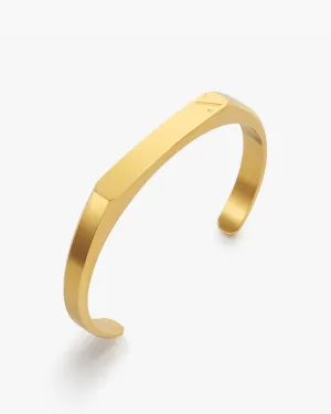 Ace Cuff Bracelet - Gold