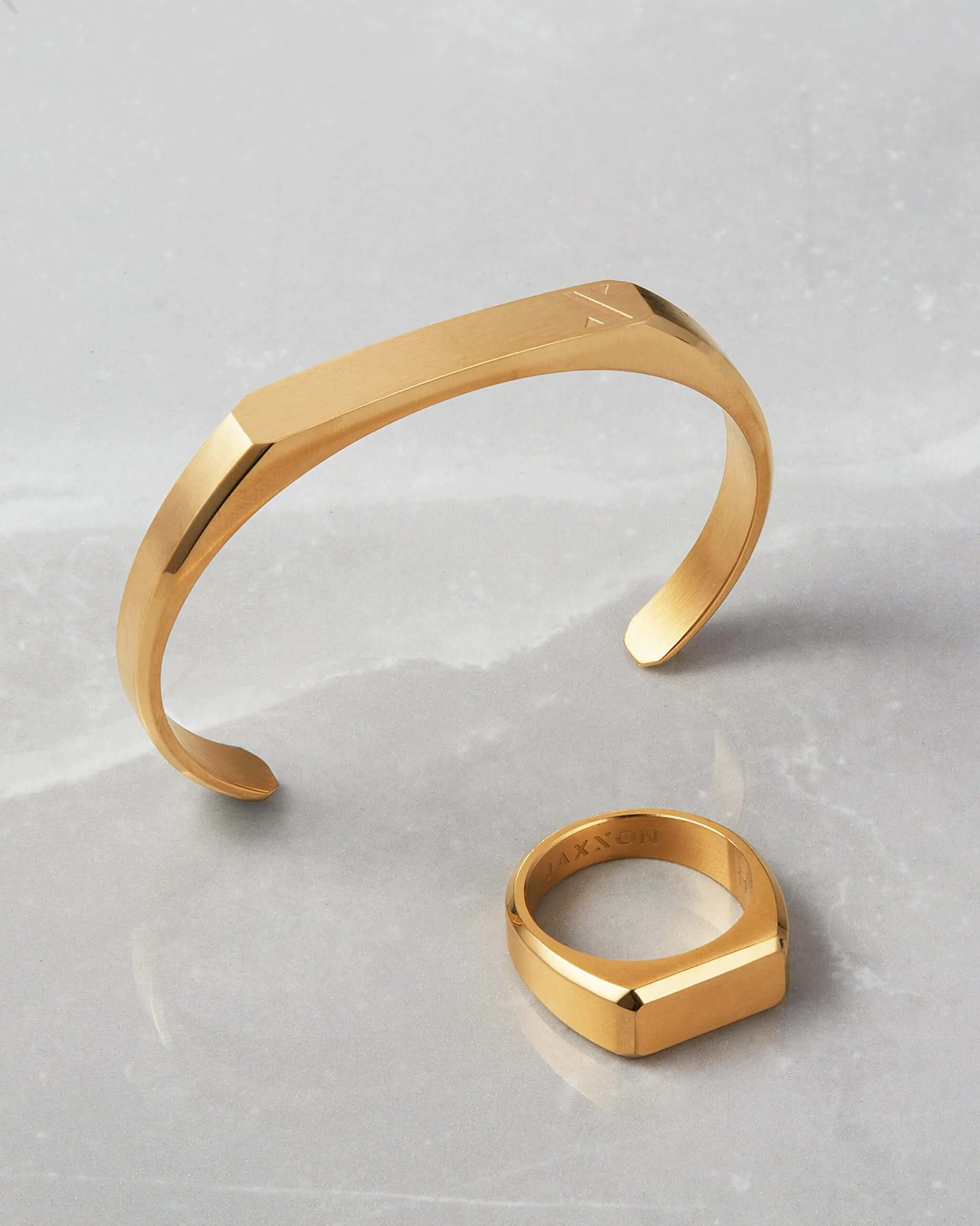 Ace Cuff Bracelet - Gold