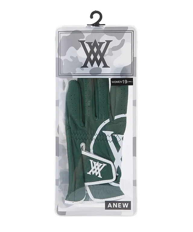ANEW GOLF: Big Logo Left Hand Golf Glove Men