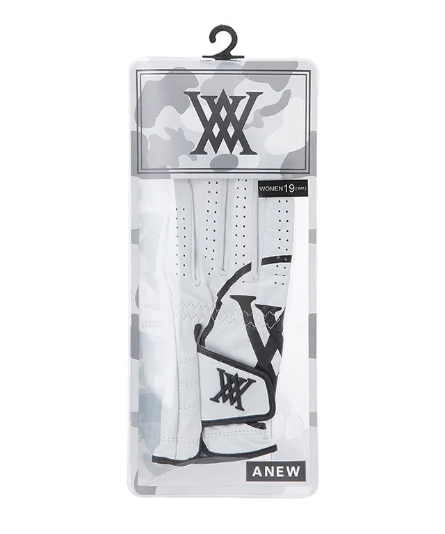 ANEW GOLF: Big Logo Left Hand Golf Glove Men