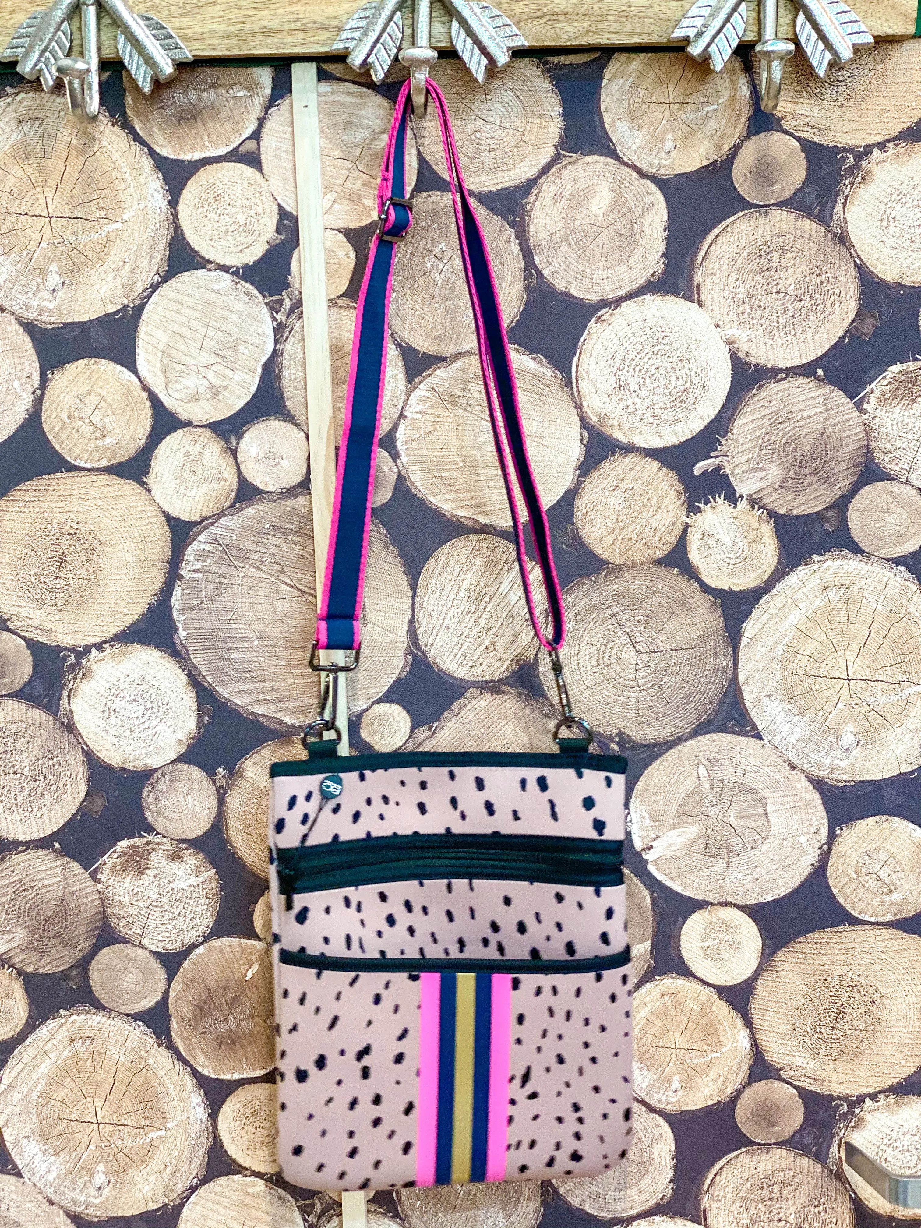 Animal & Pink Crossbody