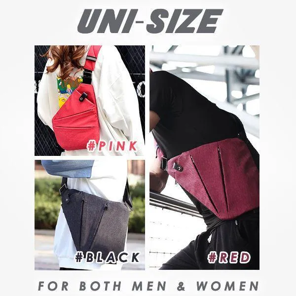 Anti-theft Crossbody Bags For Men Soft Thin Men's Bag Sling Belt Pauch Security Male Short Trip Holster Tactical Pocket