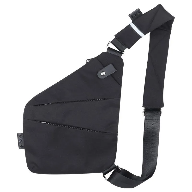 Anti-theft Crossbody Bags For Men Soft Thin Men's Bag Sling Belt Pauch Security Male Short Trip Holster Tactical Pocket