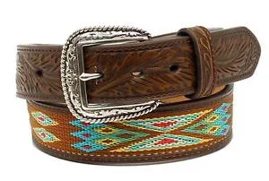 Ariat Men's Ribbon Inlay Belt
