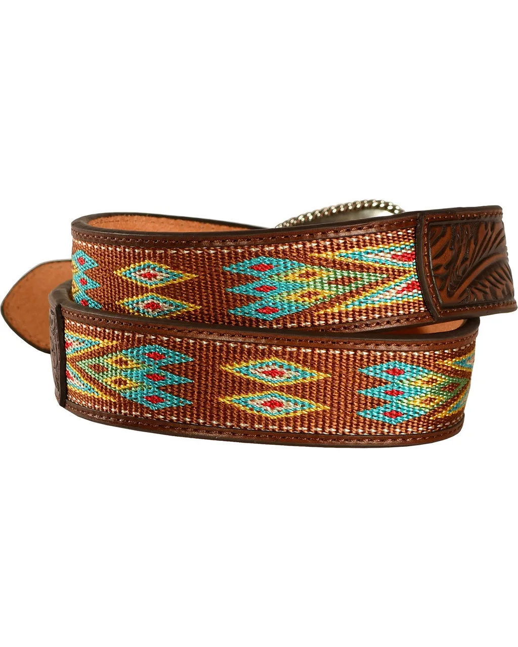 Ariat Men's Ribbon Inlay Belt