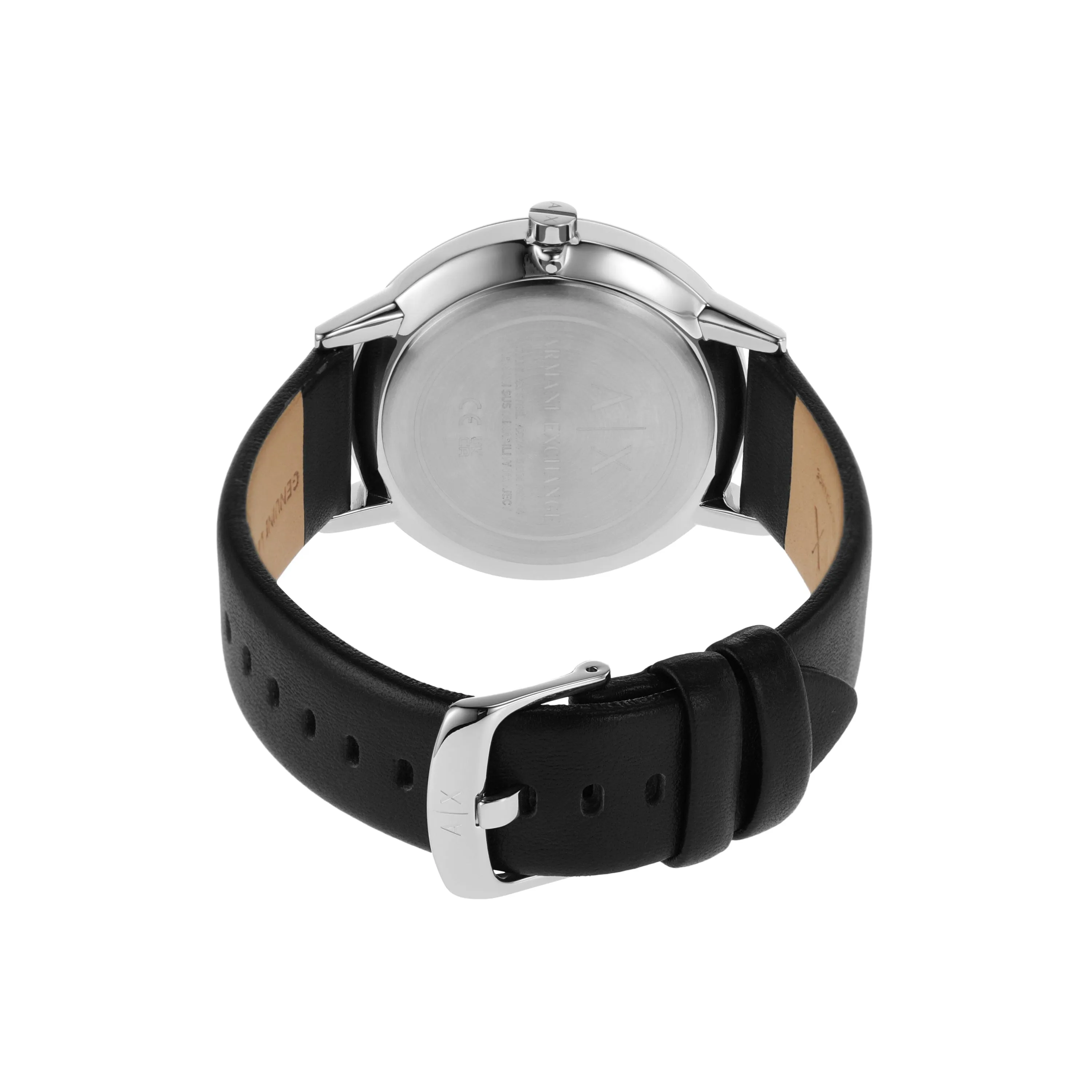 Armani Exchange Cayde Silver and Black Men's Watch AX2745