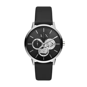 Armani Exchange Cayde Silver and Black Men's Watch AX2745