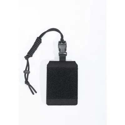 Army Life Kuwait New ID Holder with Velcro Black