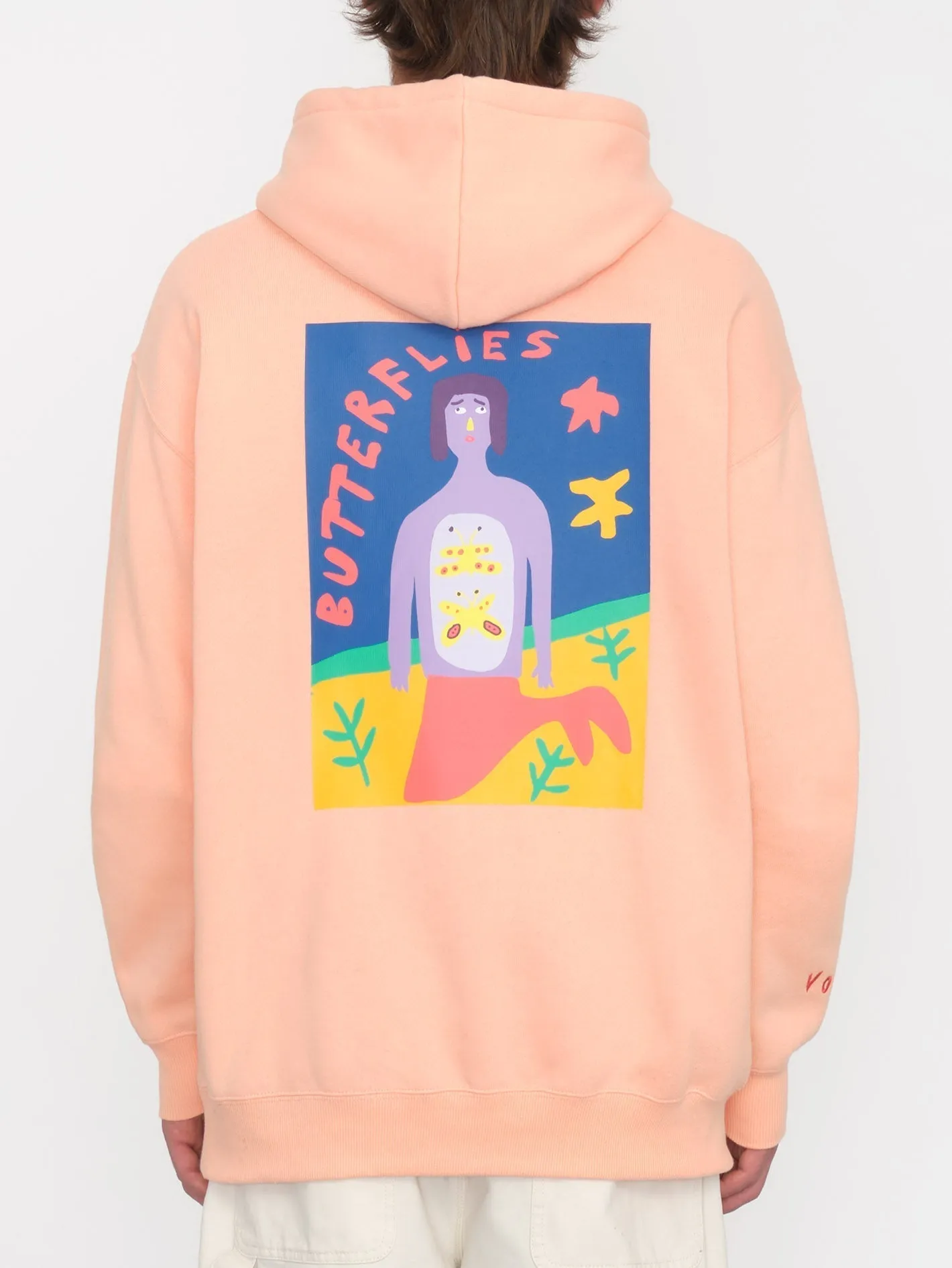 Arthur Longo 2 Hoodie - SALMON