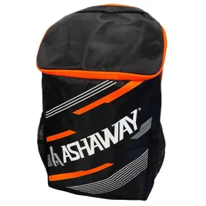 Ashaway AHS 09 Haversack Badminton Backpack - Black / Lava Orange