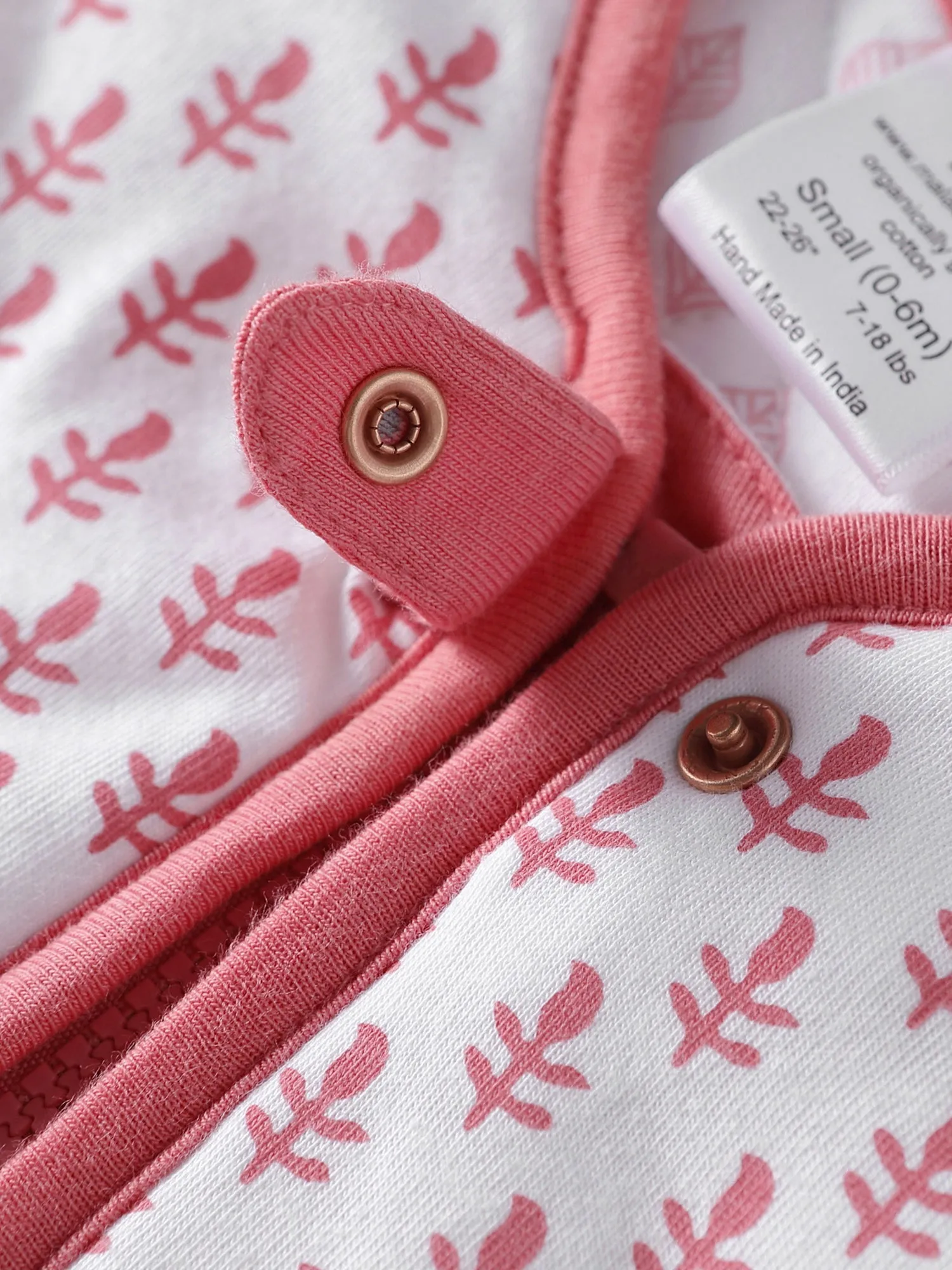 Baby Sleeping Bag Pink City Print - TOG 0.6 (Lightweight)