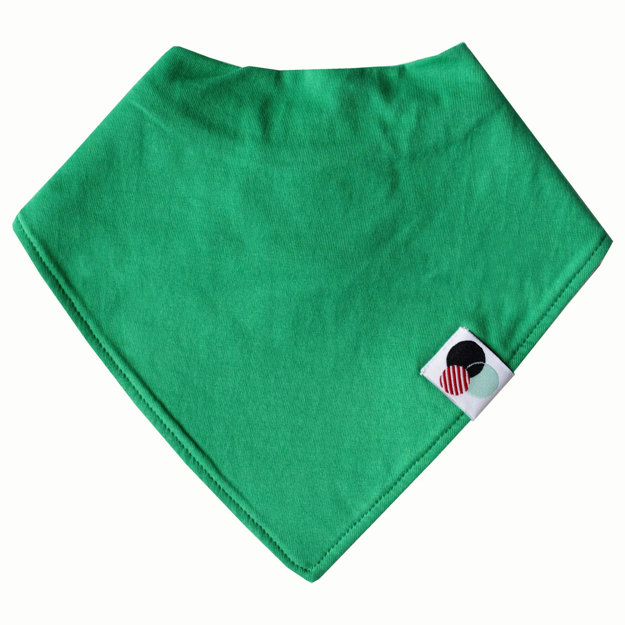 BERRY GREEN | Premium Baby Bandana Bib