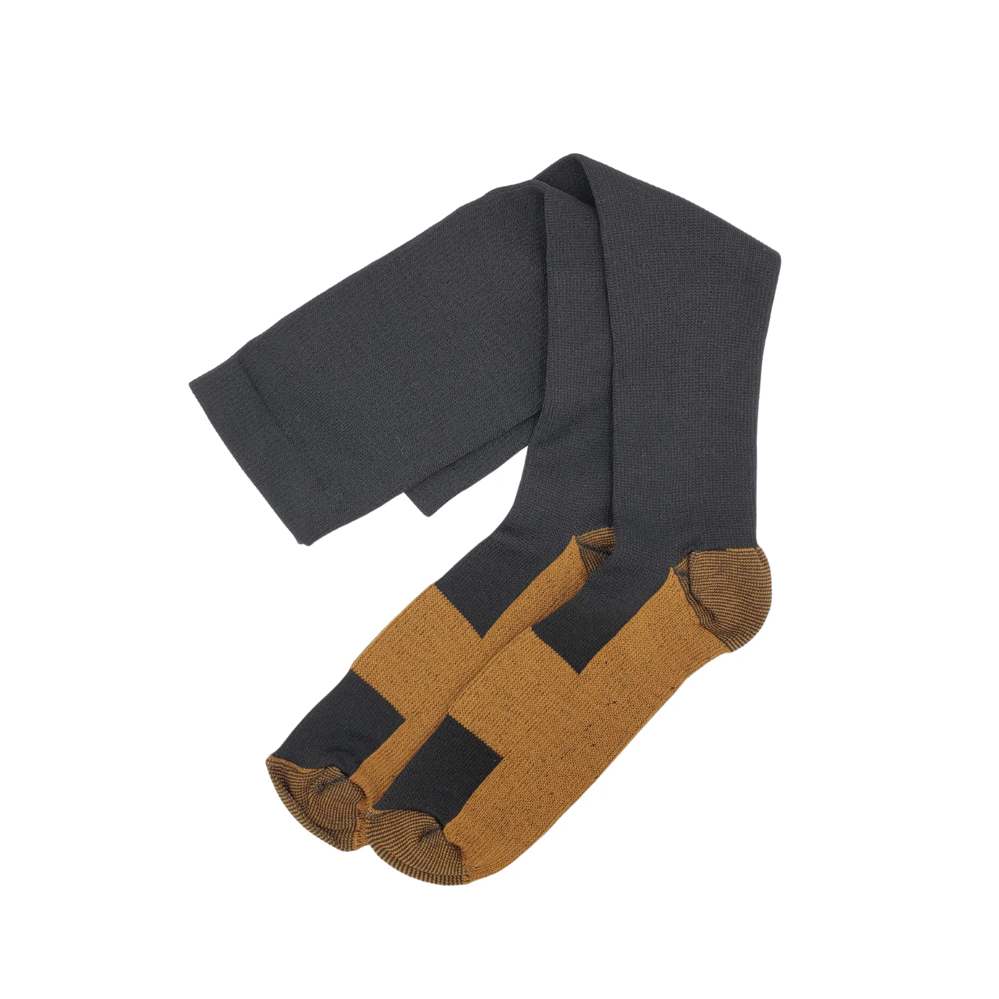 Black Copper Infused Compression Socks