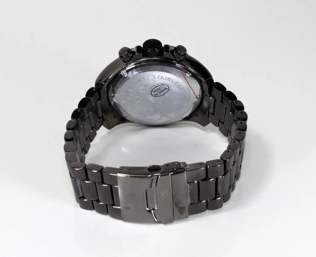 Black Metal Watch