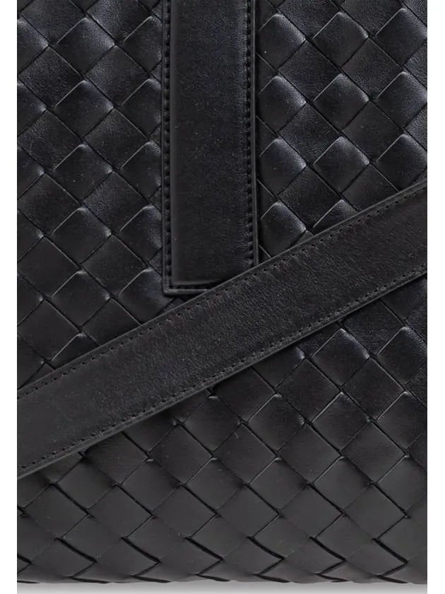 Bottega Veneta Bottega Veneta Briefcase Intrecciato Soft, Men's, Black