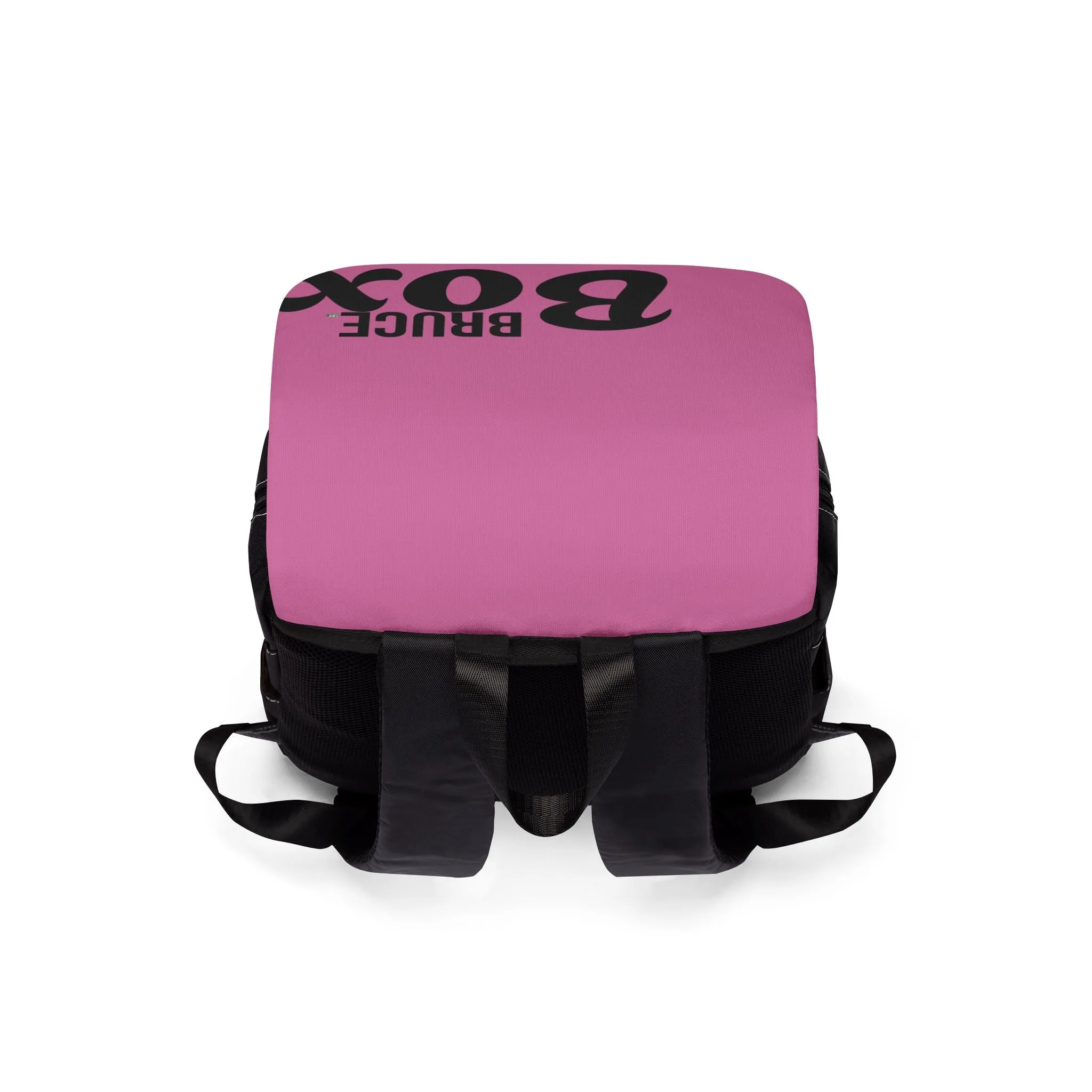 BRUCE Box Light Pink Casual Shoulder Backpack