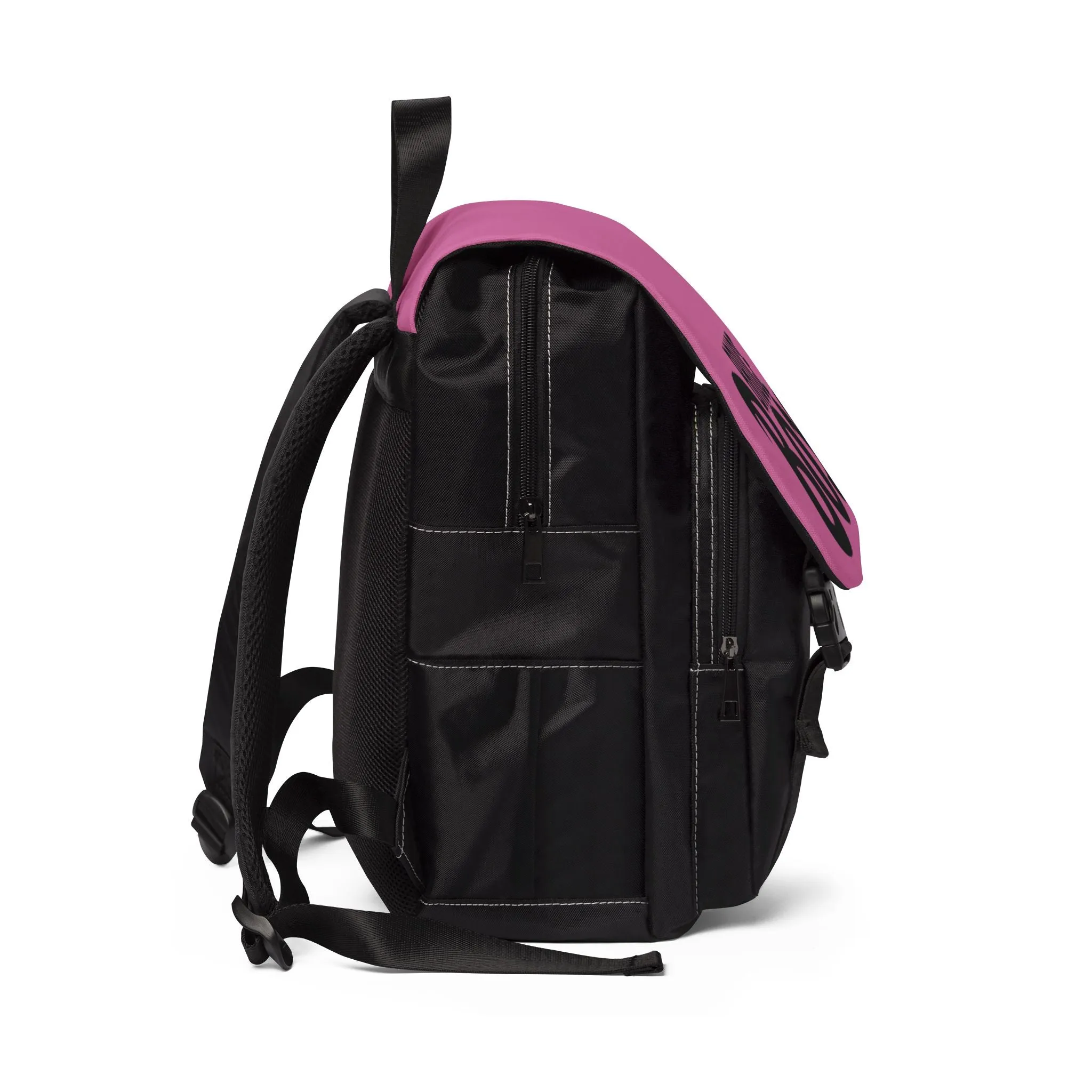 BRUCE Box Light Pink Casual Shoulder Backpack