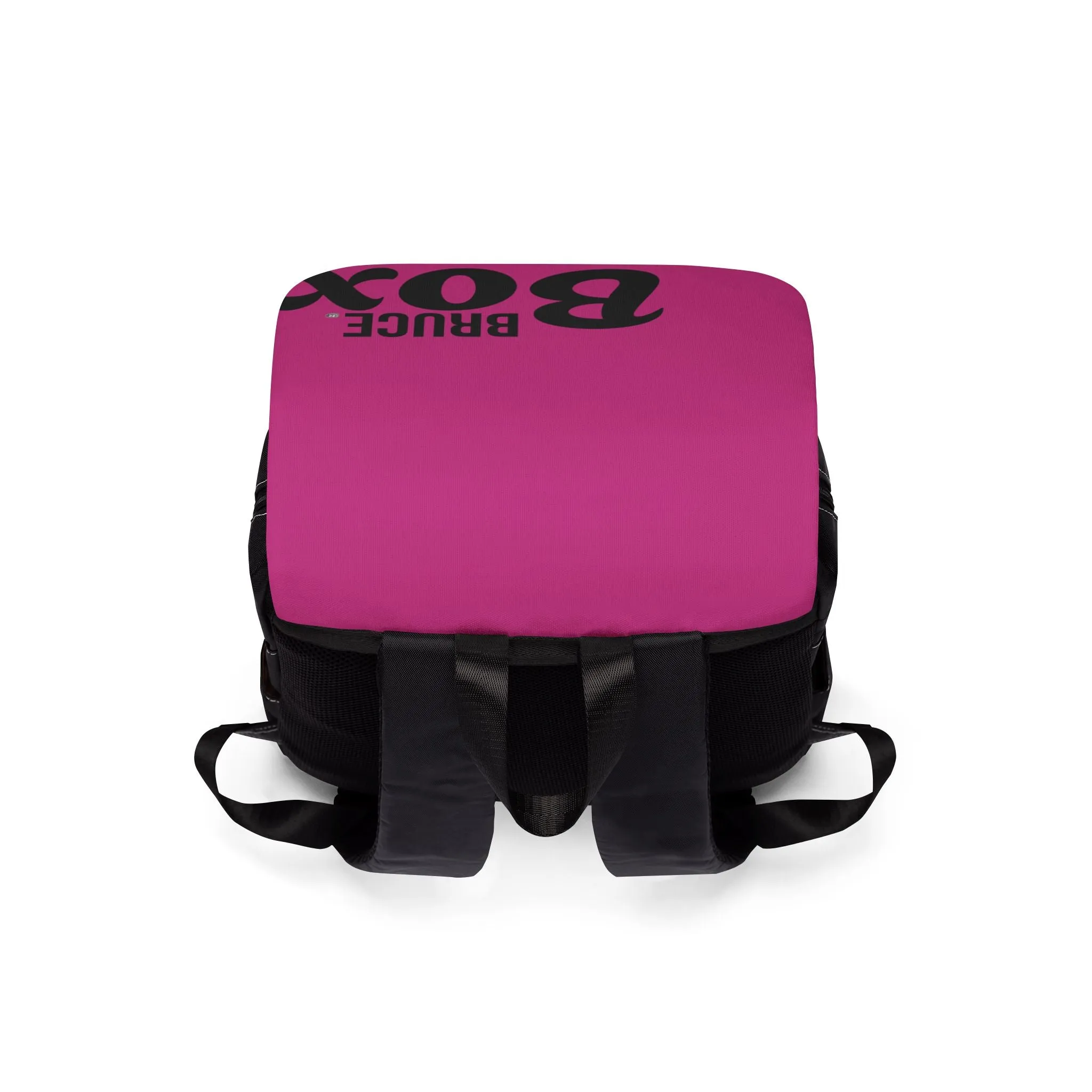 BRUCE Box Pink Casual Shoulder Backpack
