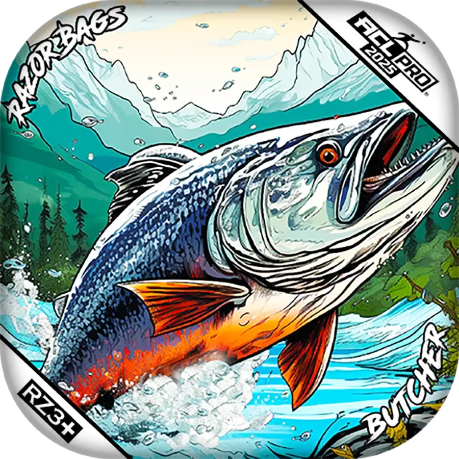 Butcher | Alaskan Salmon | ACL PRO Razor Cornhole Bags