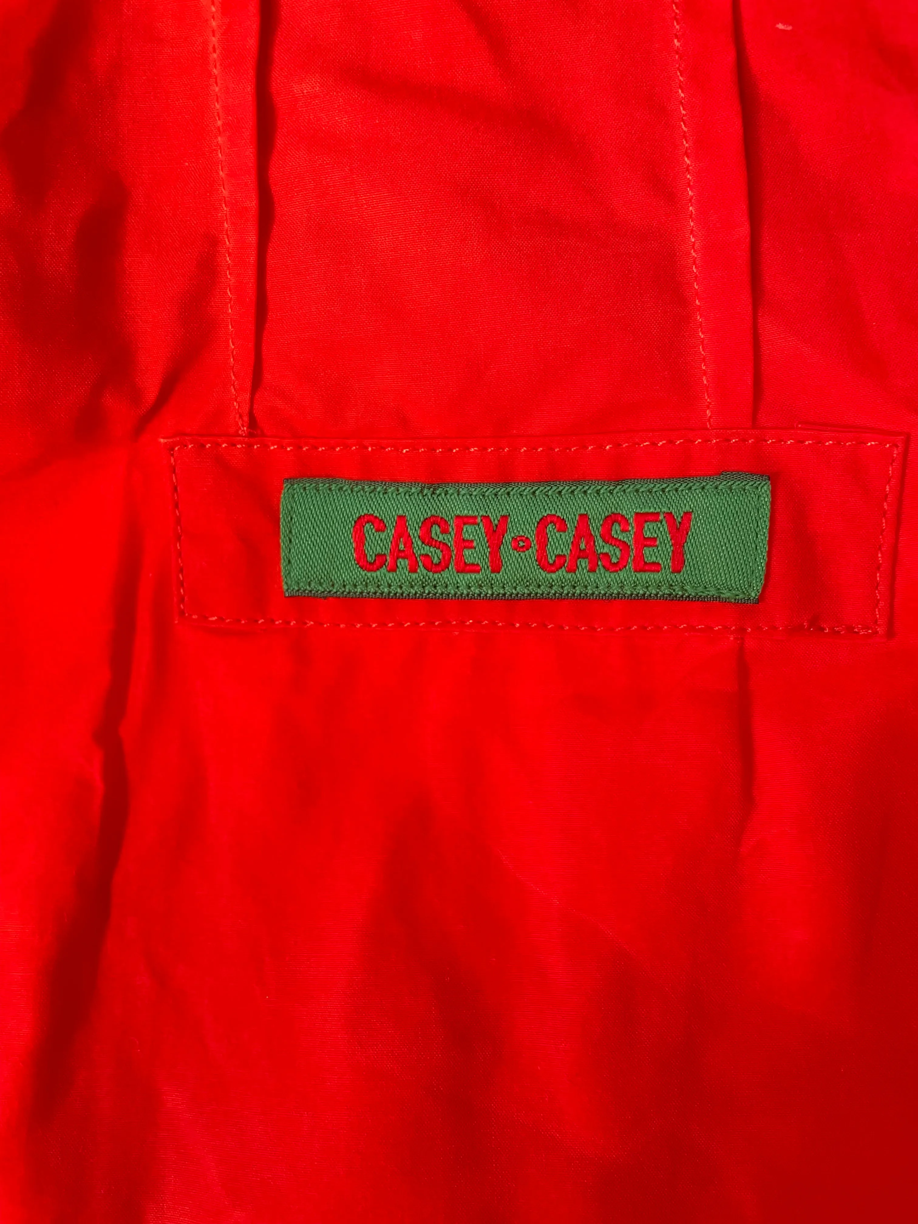 Casey Casey Orange Crinkled Jacket
