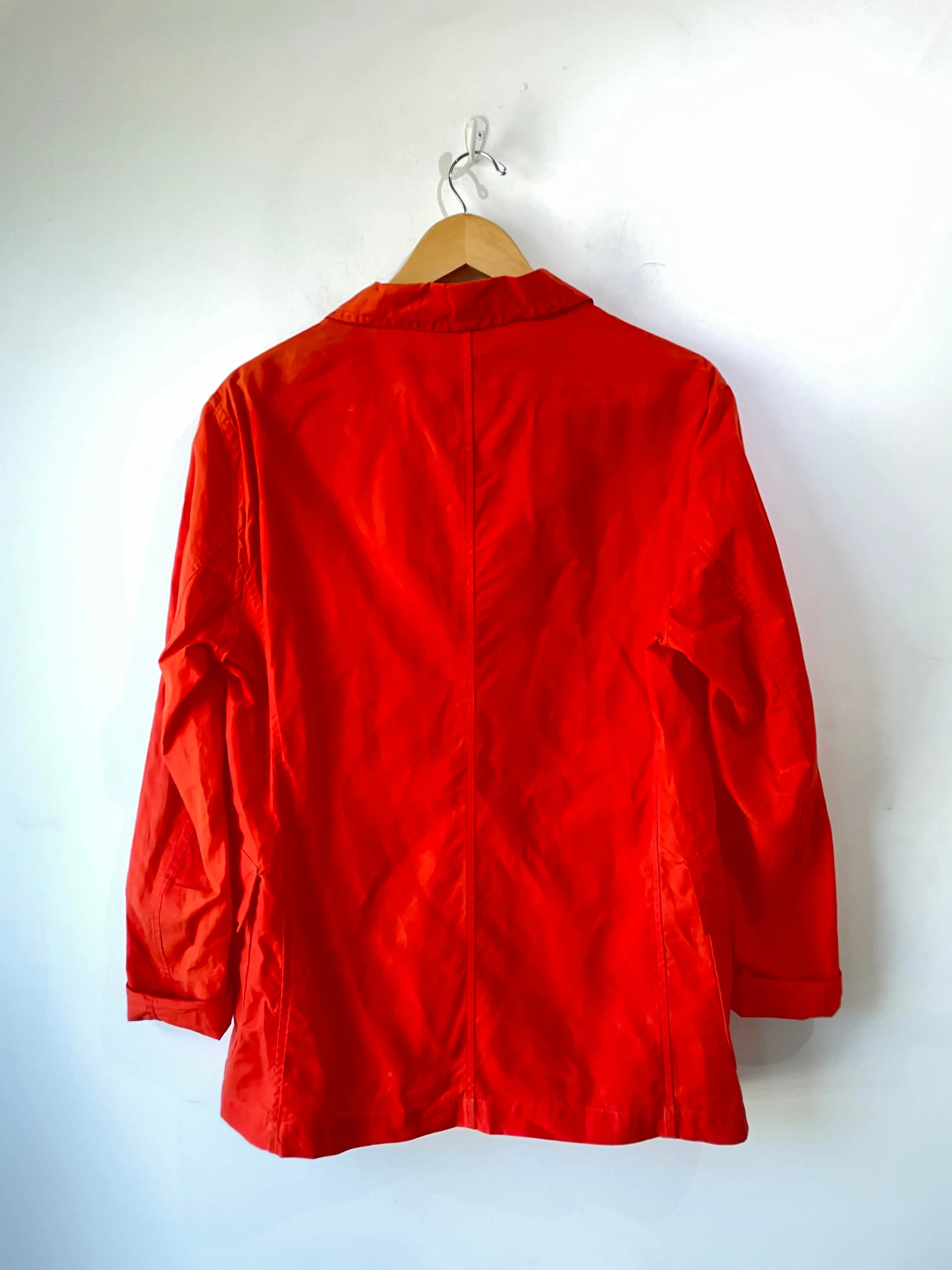 Casey Casey Orange Crinkled Jacket