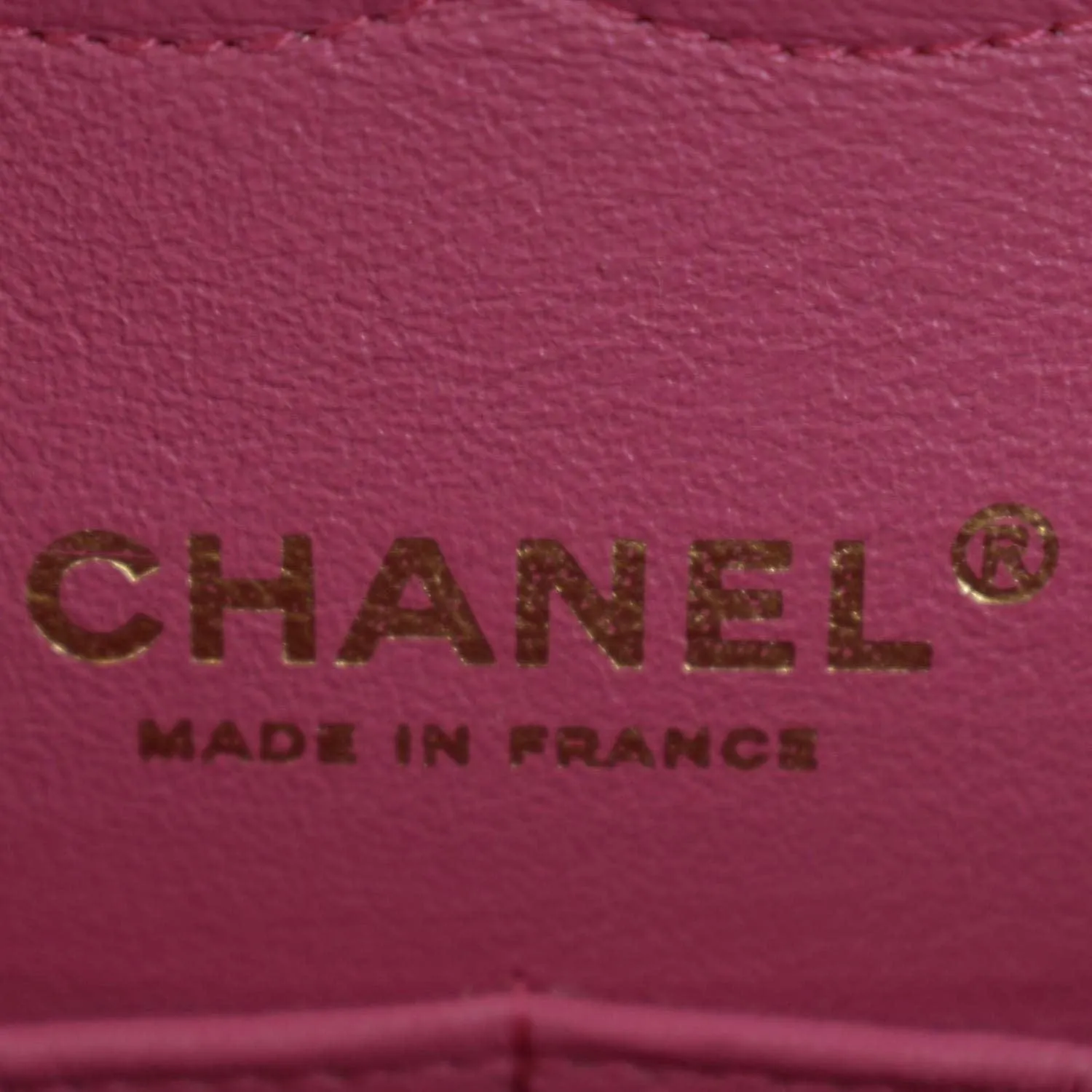 CHANEL Classic Medium Double Flap Quilted Lambskin Leather Shoulder Bag Pink