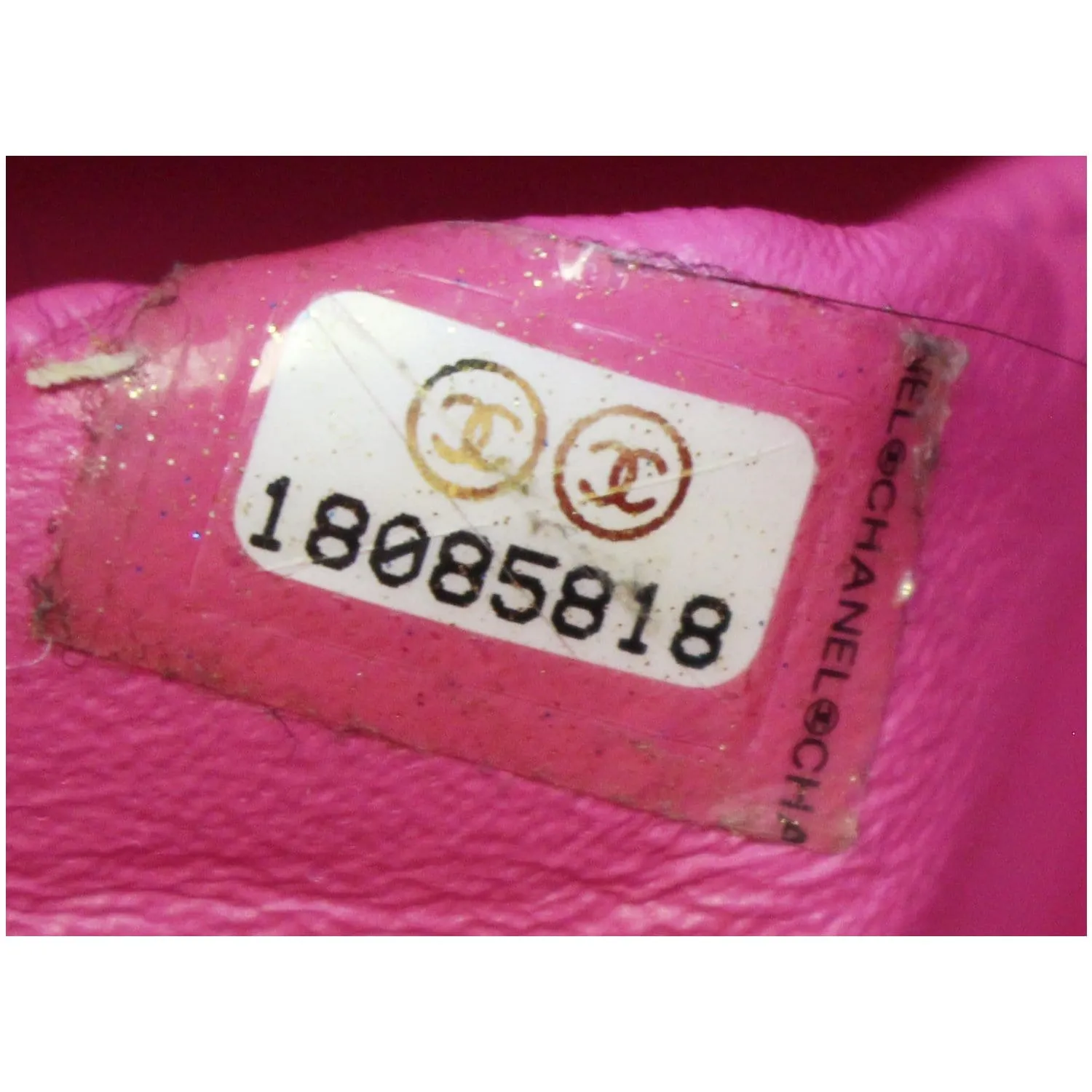 CHANEL Maxi Double Flap Caviar Leather Shoulder Bag Pink