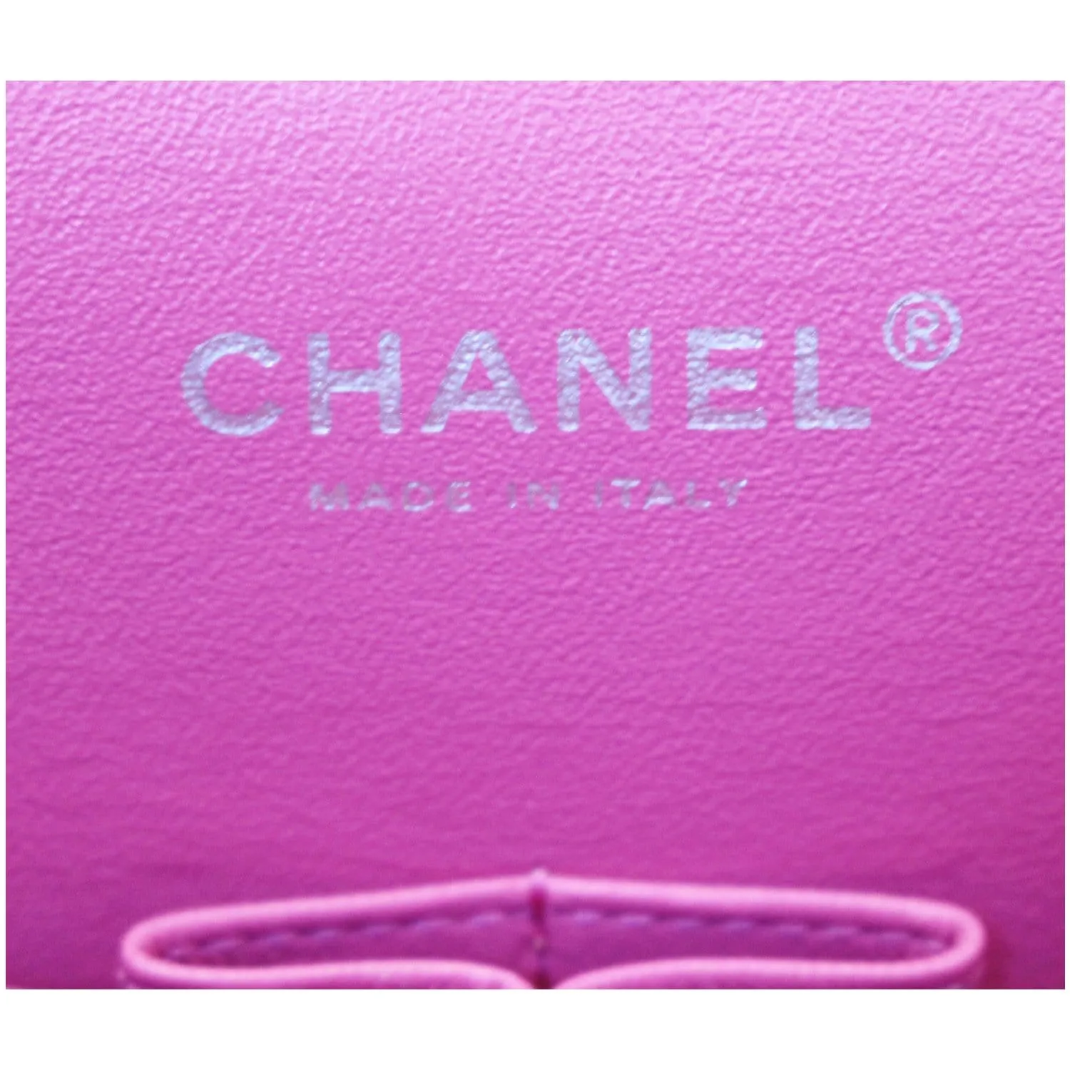 CHANEL Maxi Double Flap Caviar Leather Shoulder Bag Pink
