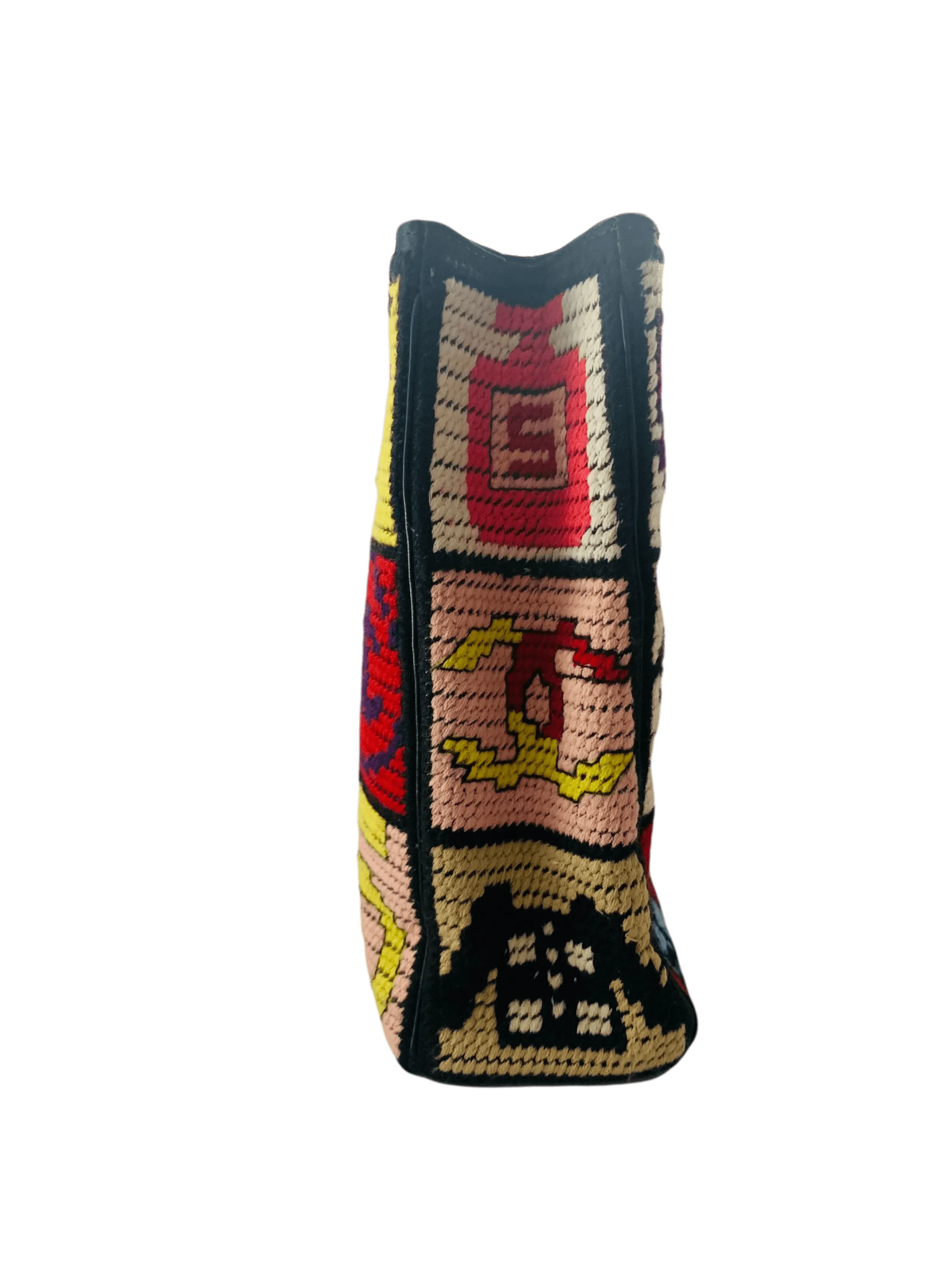 Chanel Multicolor Needlepoint Shoulder Bag