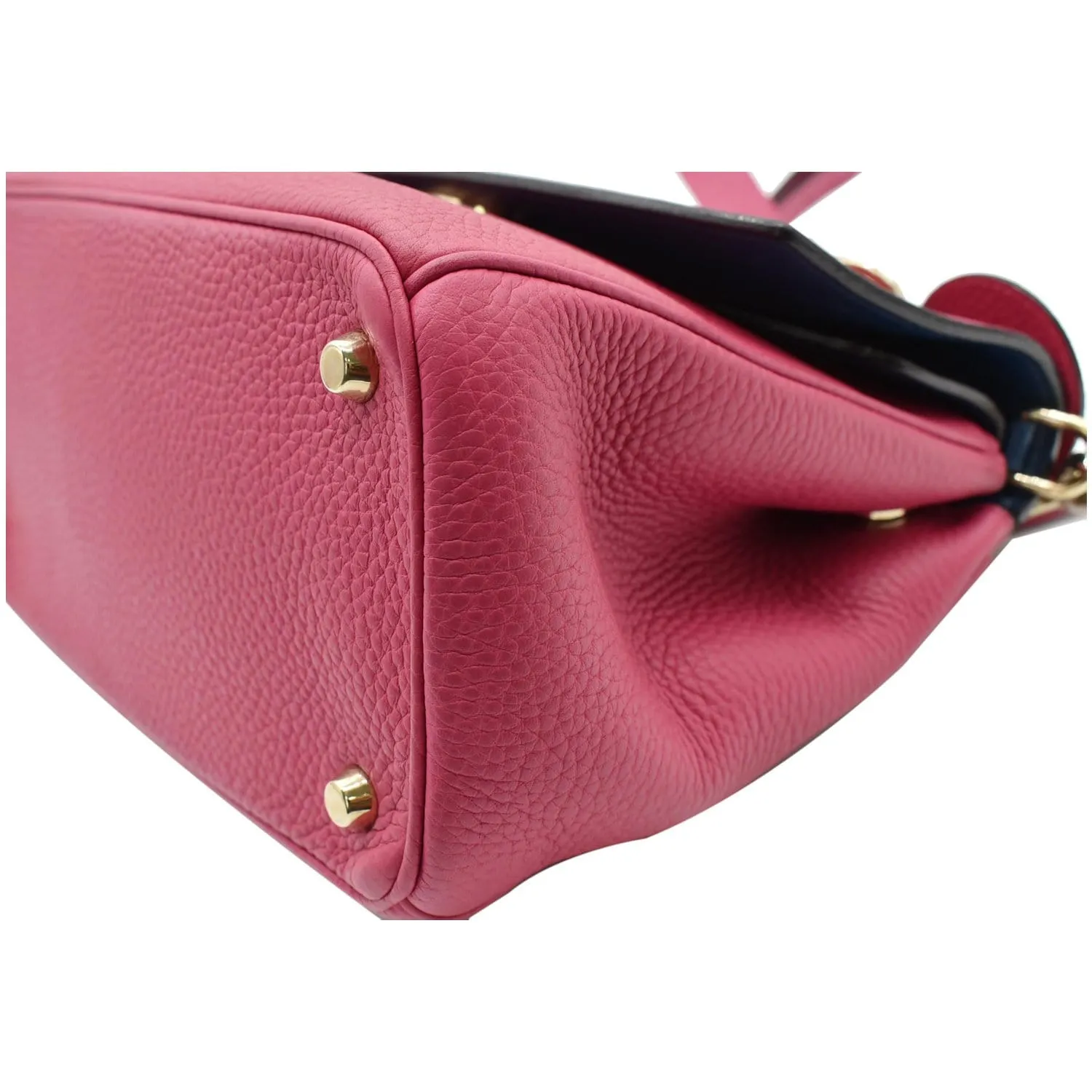 CHRISTIAN DIOR Be Dior Leather Flap Shoulder Bag Pink - 10% OFF