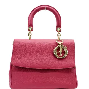 CHRISTIAN DIOR Be Dior Leather Flap Shoulder Bag Pink - 10% OFF