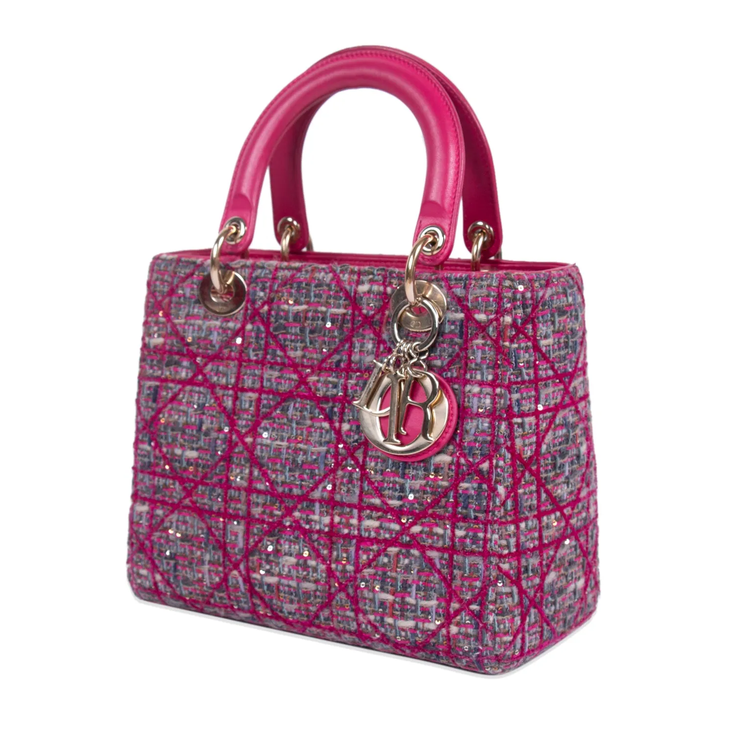 Christian Dior Limited Edition Tweed Lady Dior